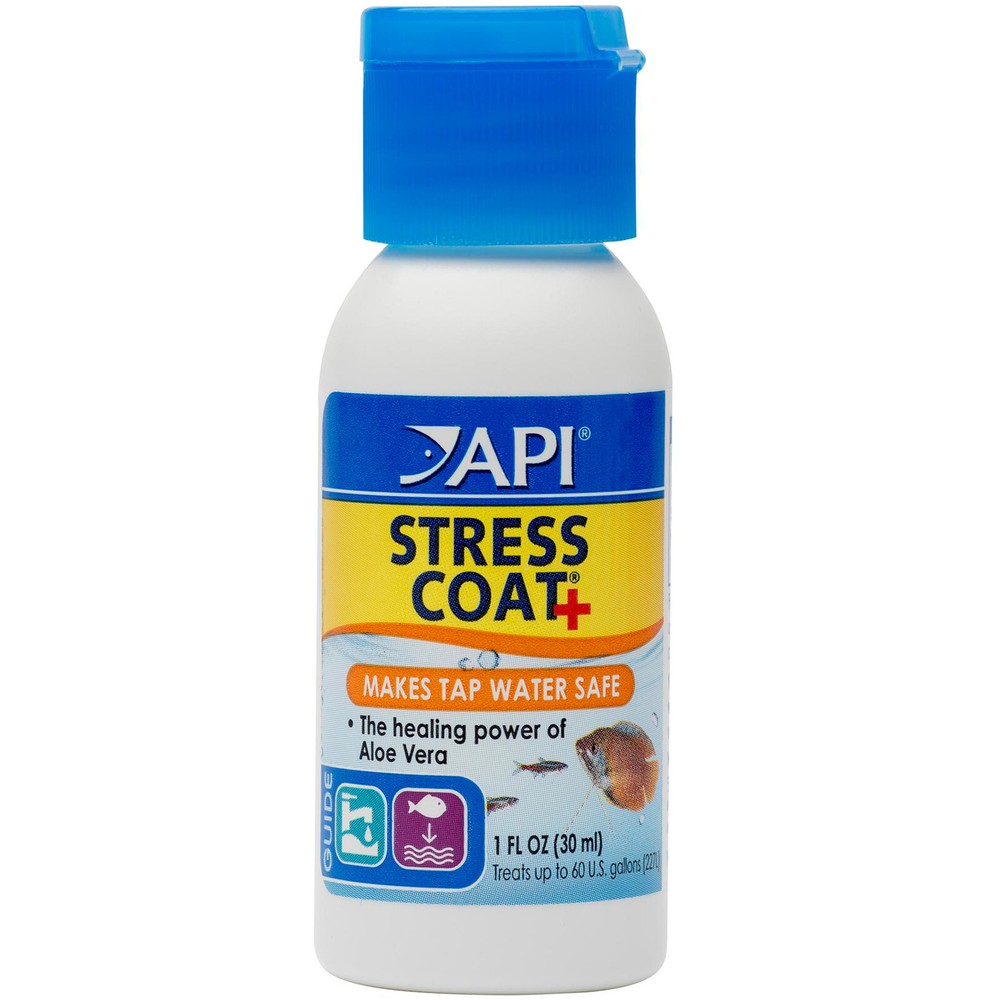 API Aquarium Start Up Pack Two 1oz Bottles API Stress Coat and API Quick Start