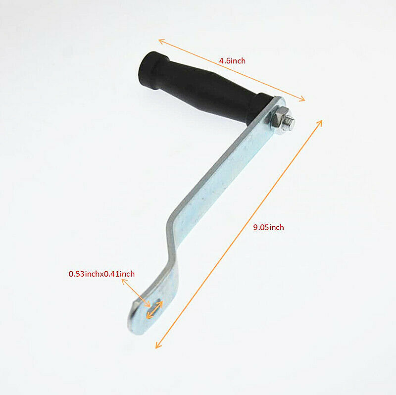 Heavy Duty Boat Trailer Winch Handle Comfort Grip Crank Pulling Handlebar System