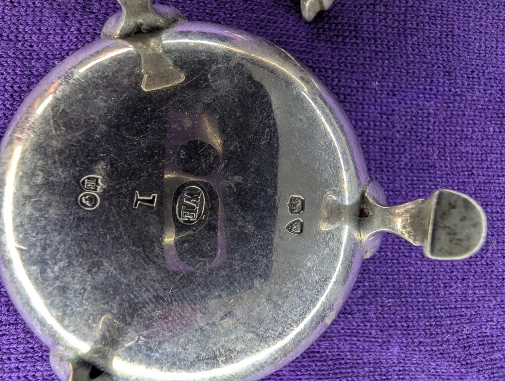 antique solid silver hallmarked