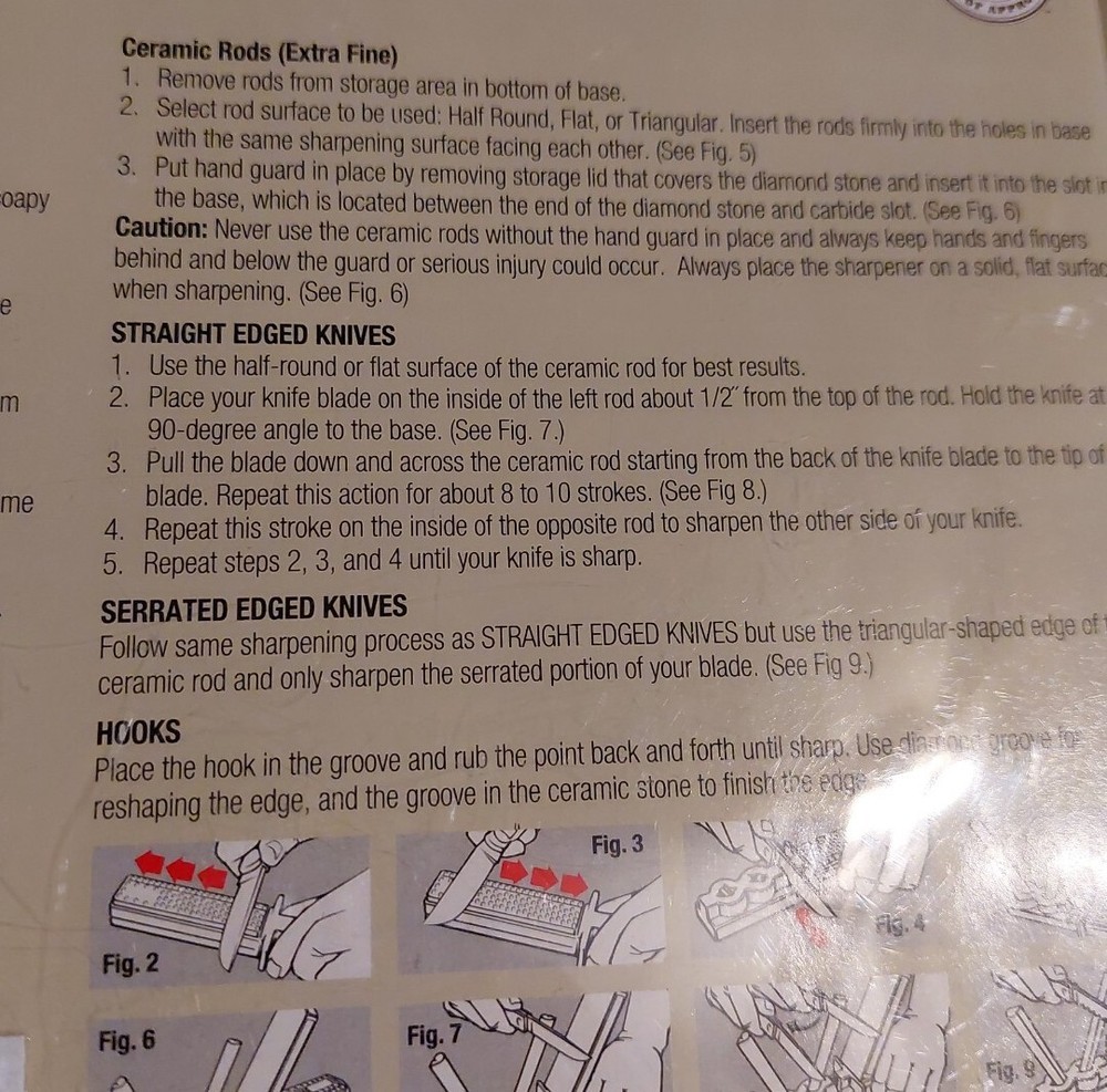 Smith's Sharpeners 3-in-1 Sharpening System Quick Edge Setting Diamond & Ceramic