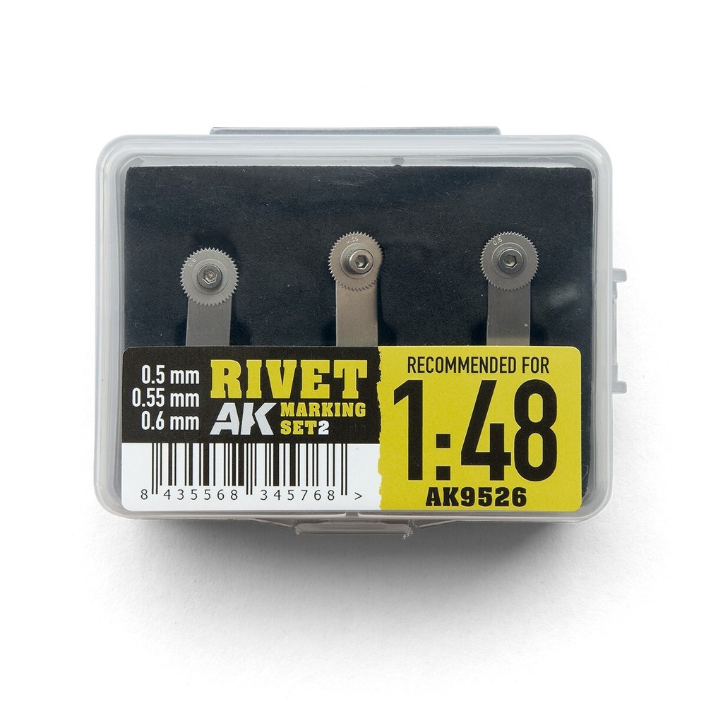 AK Interactive Rivet Marking Set Series - US Fast Ship