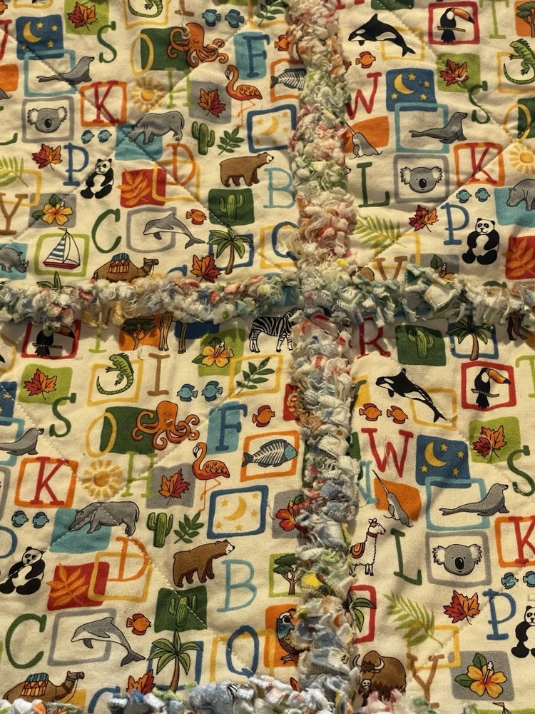 ABC Rag Quilt