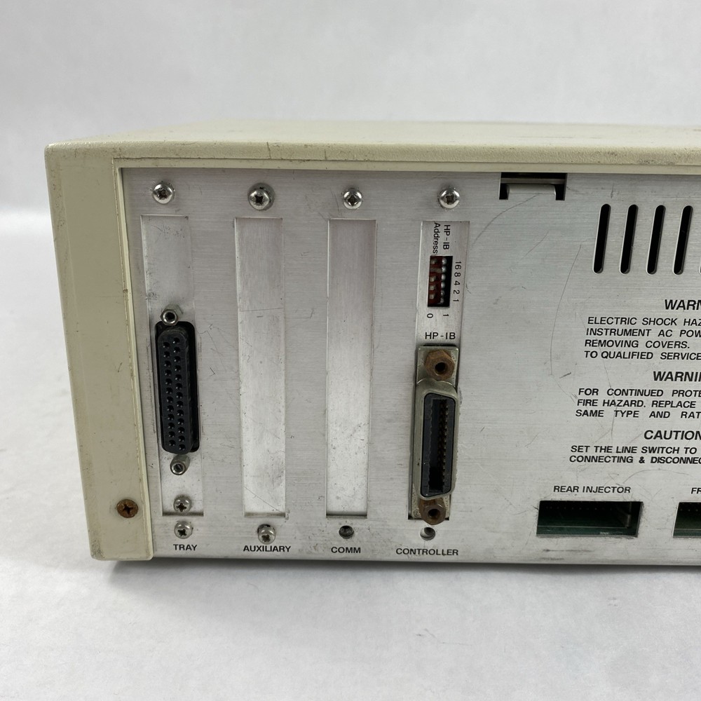 HP 18594A 7673A Autosampler Controller Module w/ Power Cord