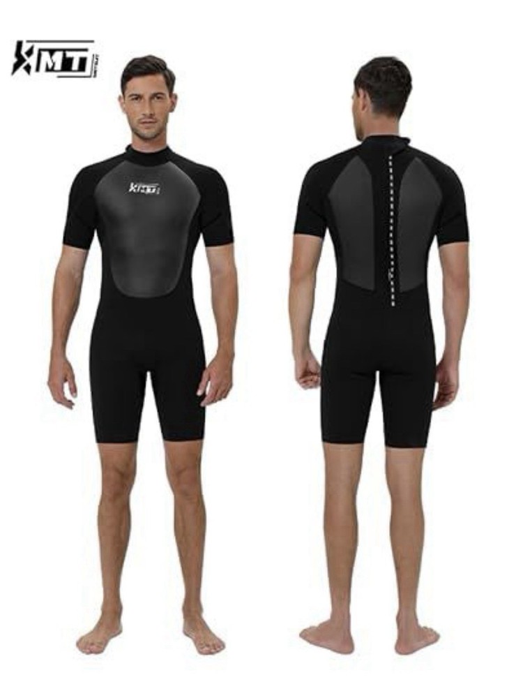KTM Wetsuit For Men , Shorty., Black Medium Tall