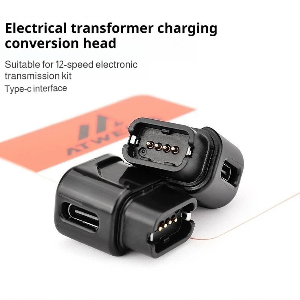 Bicycle power adapter with a black lanyard ❀UK Y6O7