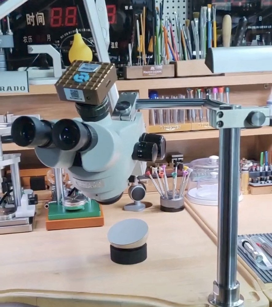 Watchmaker microscope 360°adjustable angle base