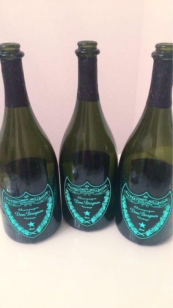 Dom Perignon Empty Bottle Luminous Bottle (1bottle 750 ML)