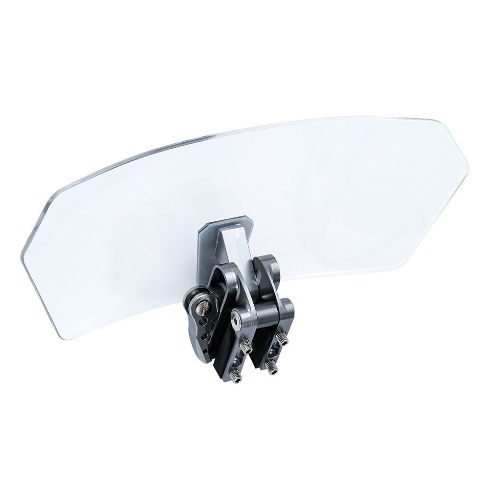 Universal Motorcycle Windshield Extension Spoiler Deflector Fit For Harley