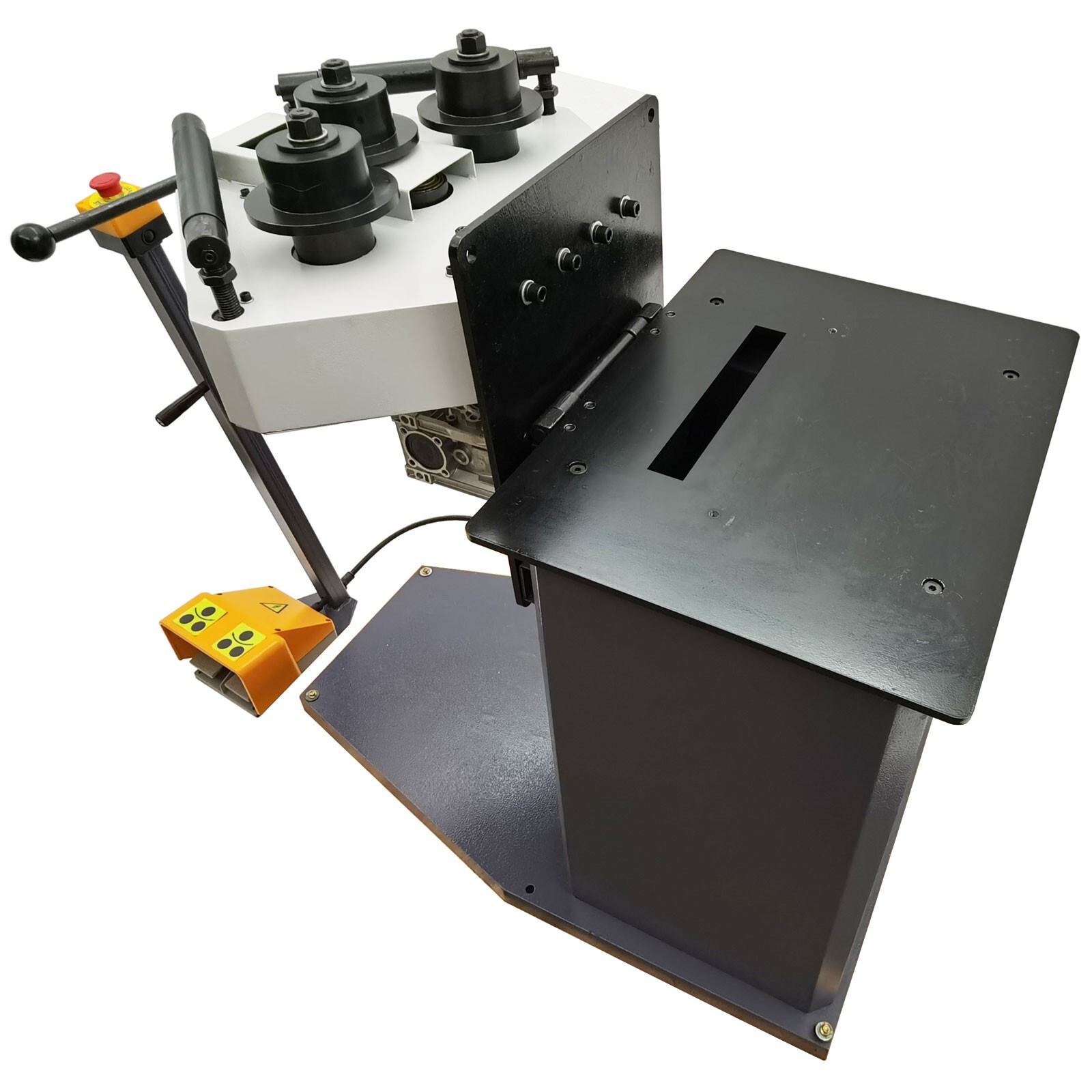 220V 3PH Pinch Roll Bender Round Bending Machine Pinch Roll Bender Iron Sheeter