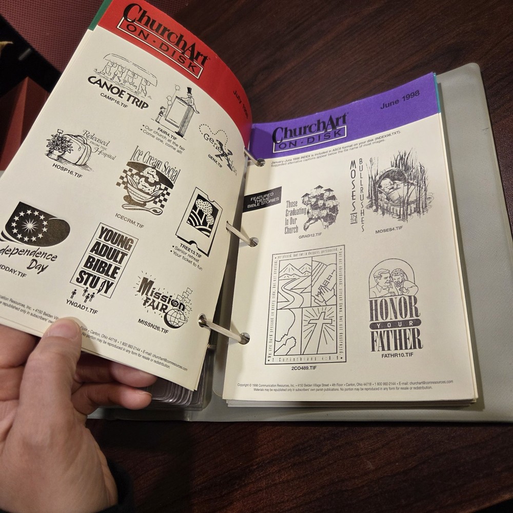 Church Art On Disk (1998) Version 1.0