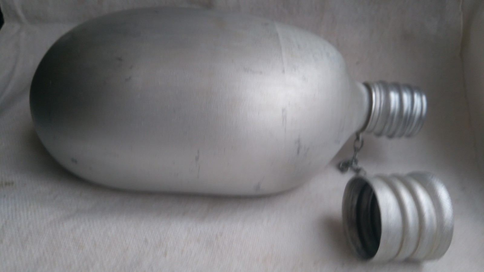 Soviet Army Aluminum Water Flask Canteen New with cover