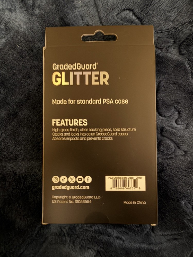 GradedGuard PSA Graded Case Guard Protector Glitter Limited Edition