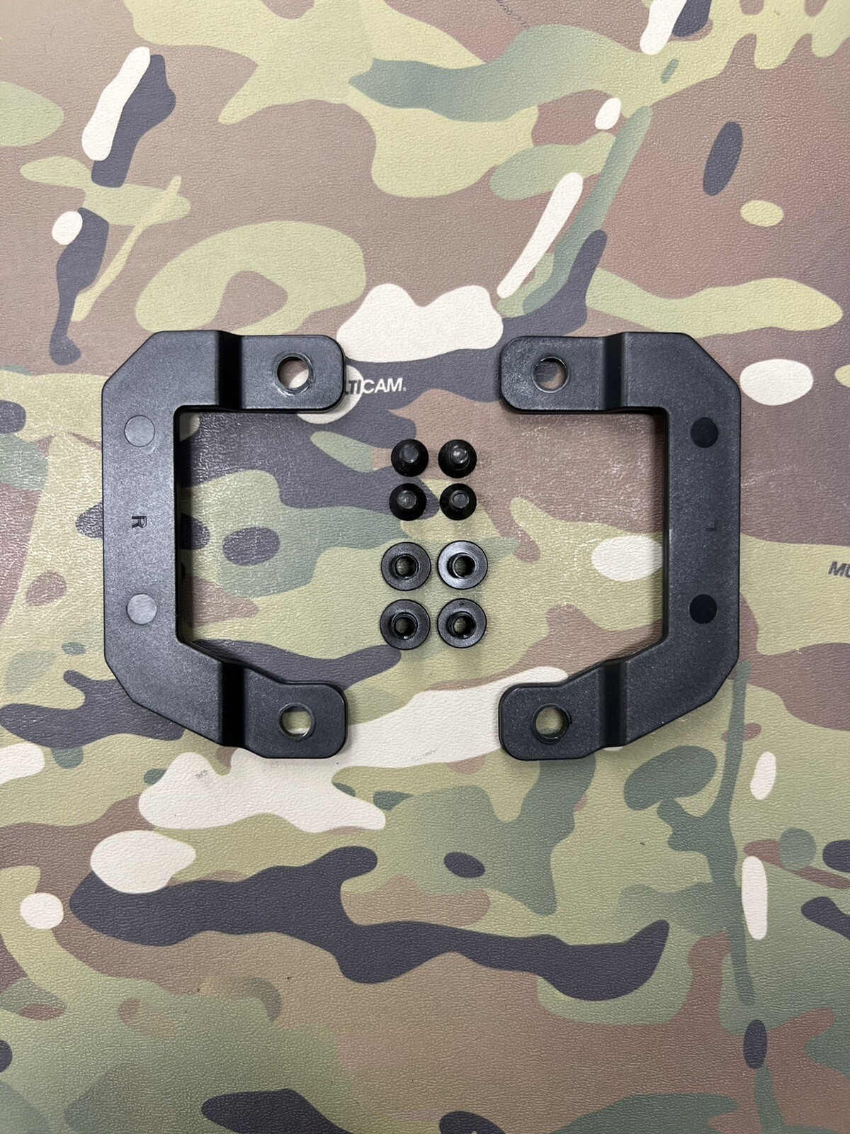 Black Injection Molded 1.75" Pancake Belt Loops