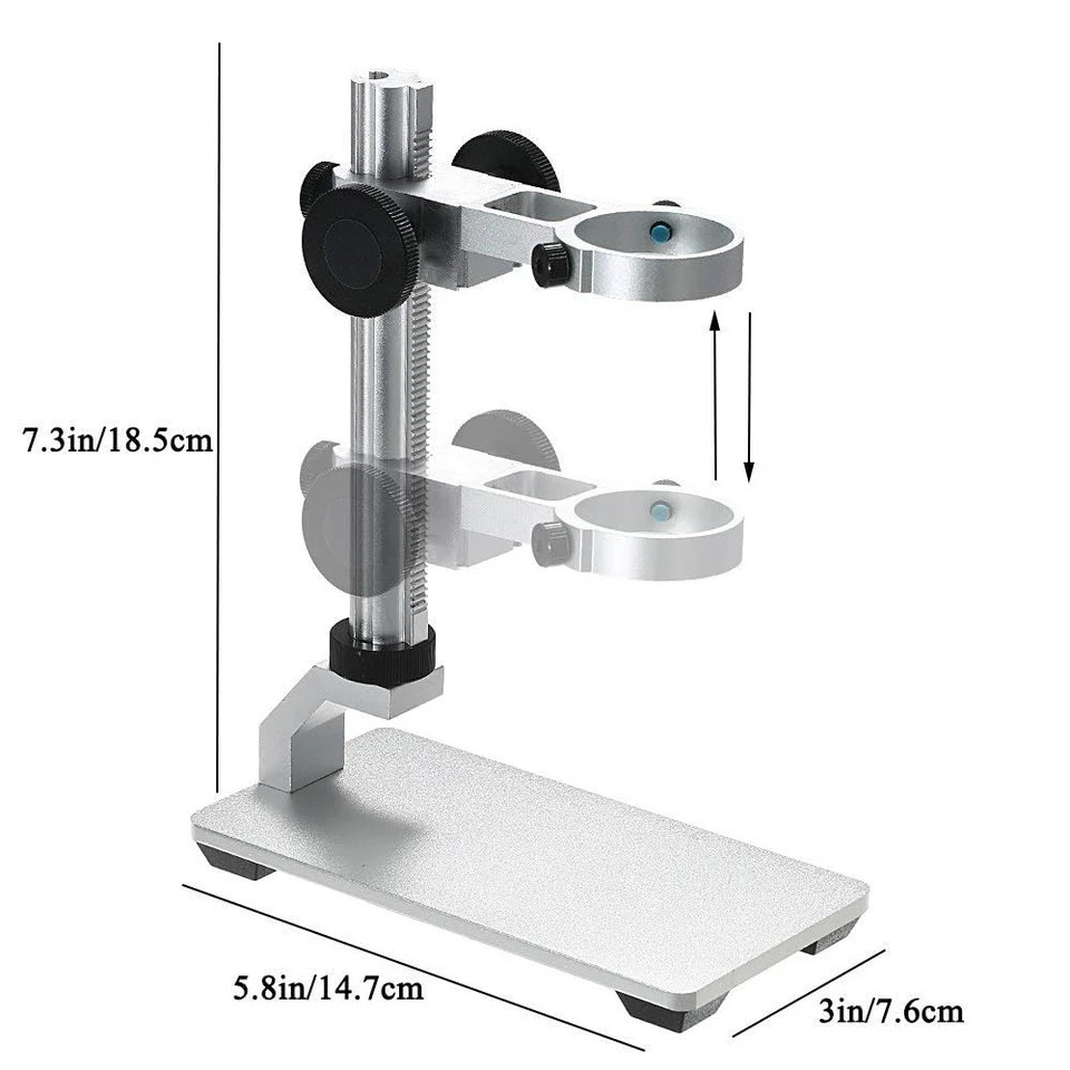 Adjustable Base Stand Holder for USB Digital Microscope & Endoscope