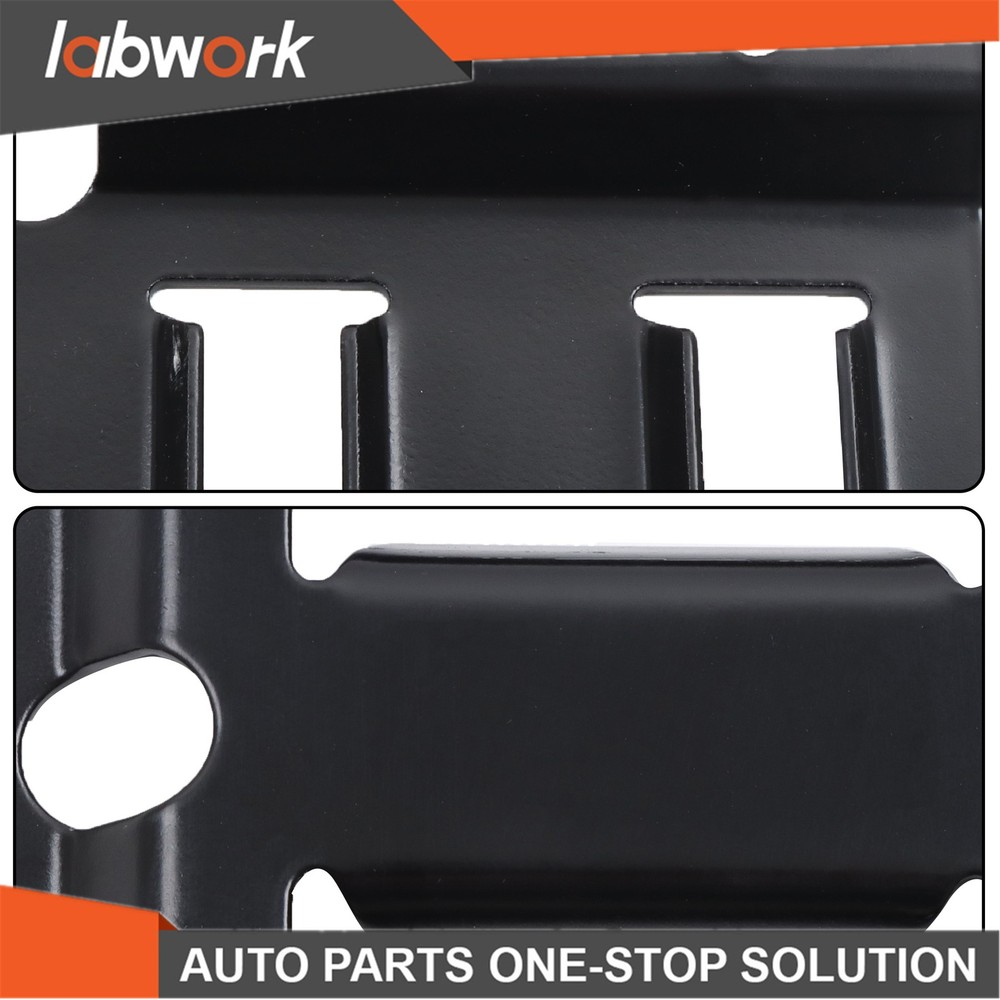 Labwork 14 Pack 1' E Track Tie Down Rail Kit Powder Coated Black Flexible