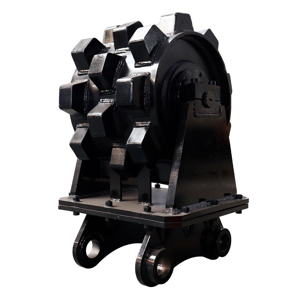 Heavy Duty Roller Wheel for CAT 305 Excavator | Trench Compactor Attachment