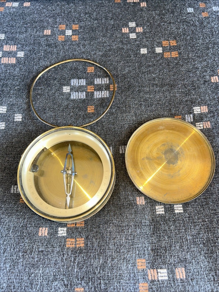 Antique Mining Dip Needle Compass