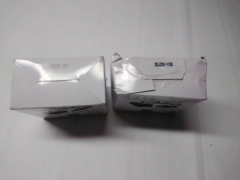 2 pack Zeiss Box Lens Wipes (60 Count)