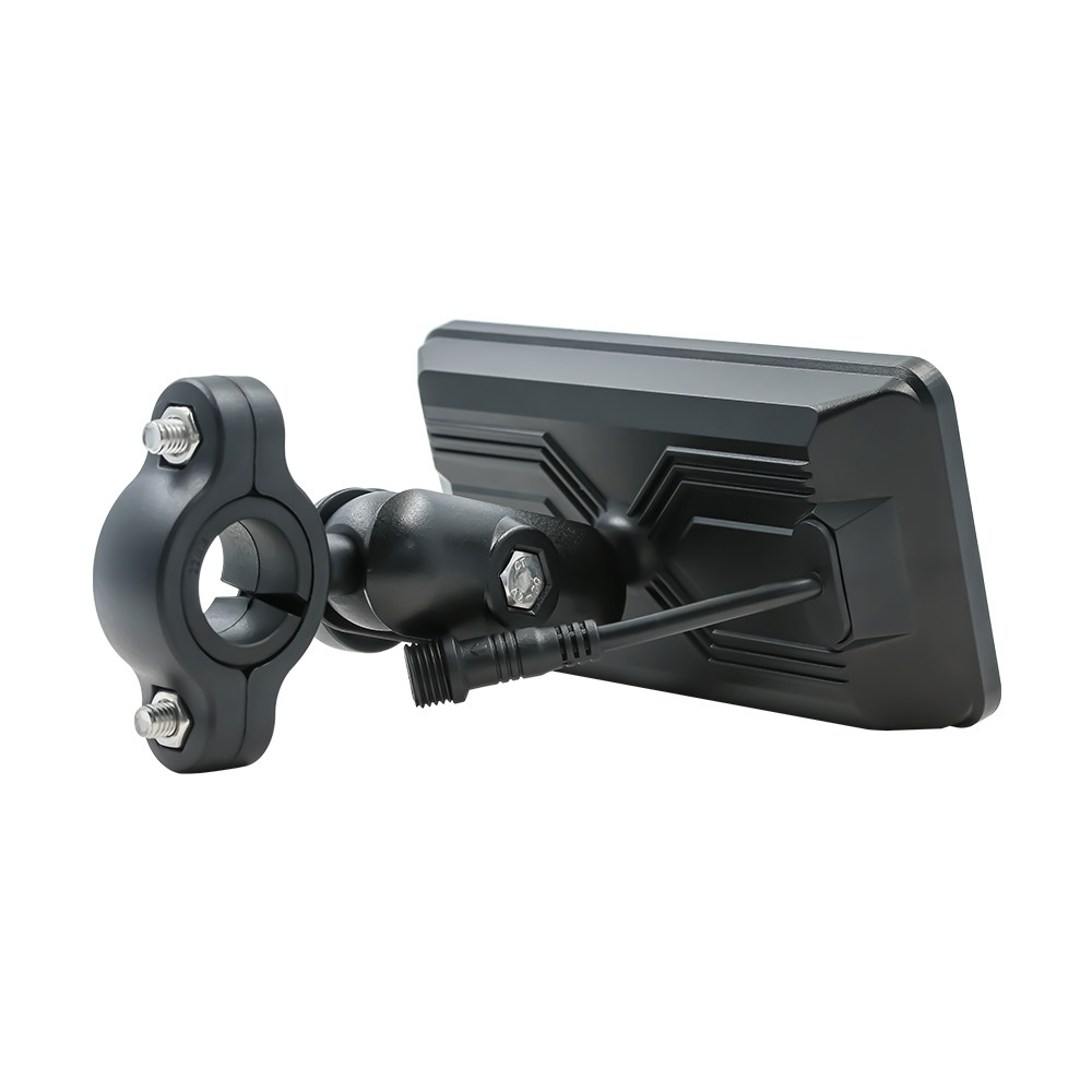 5" Waterproof Motorcycle Navigator Portable Wireless CarPlay Android Auto Screen