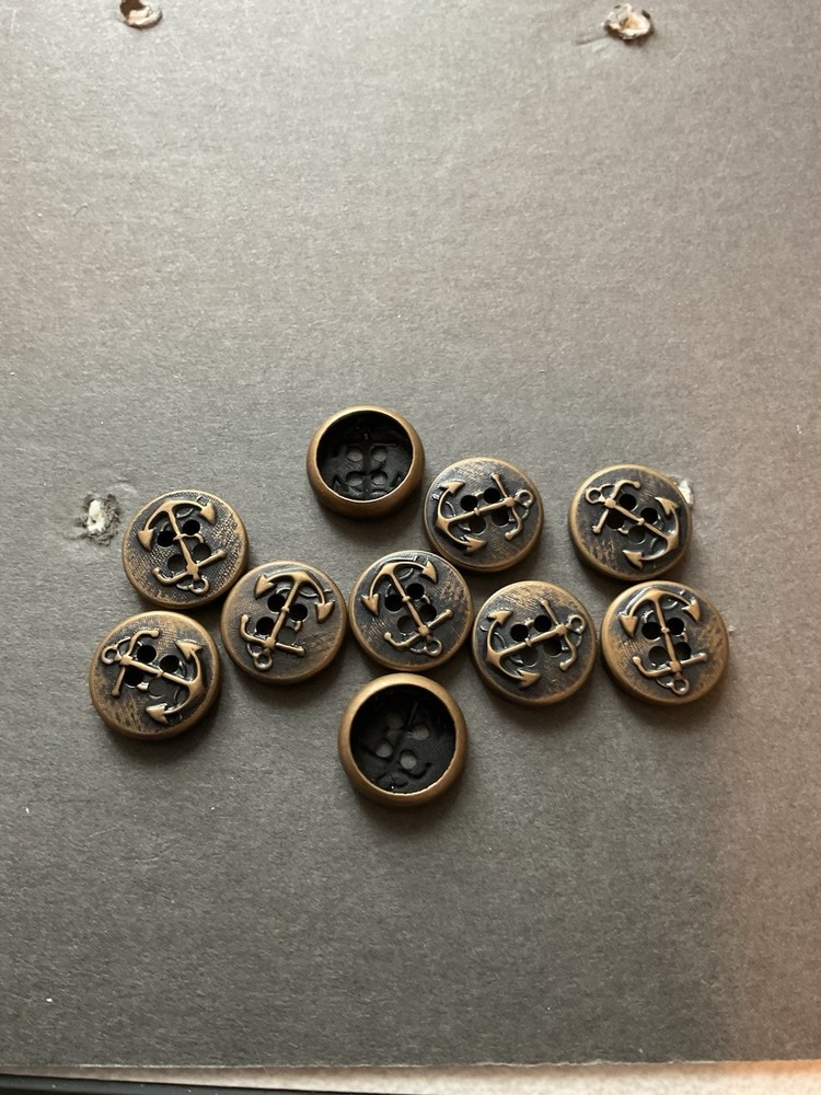 Anchor Buttons - Metal