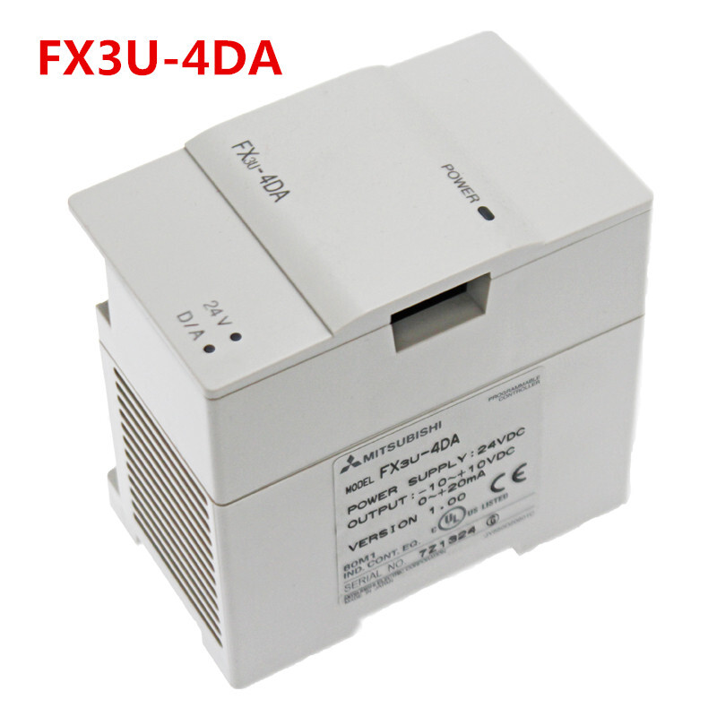 1pcs Mitsubishi Extended analog module FX3U-4DA Programmer Controller