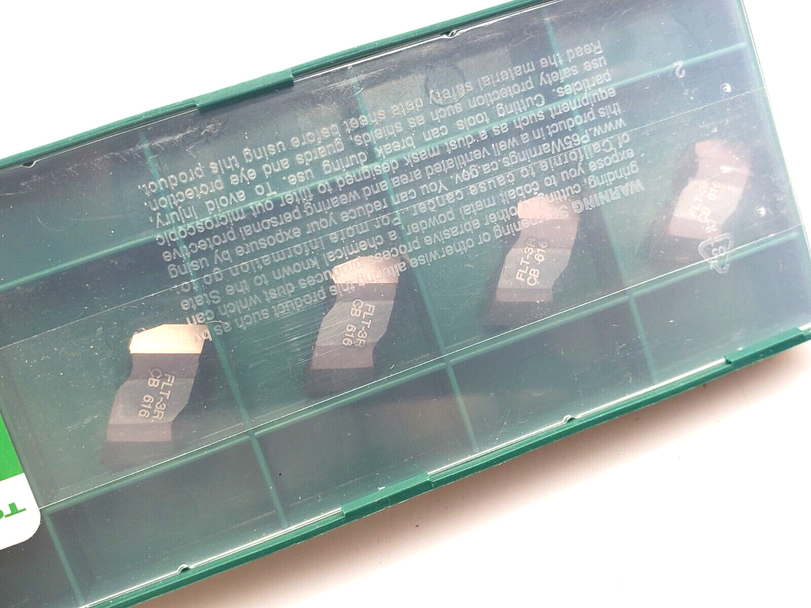 Tool-Flo FLT-3R-CB AC50C Carbide Threading Inserts (Box of 5)