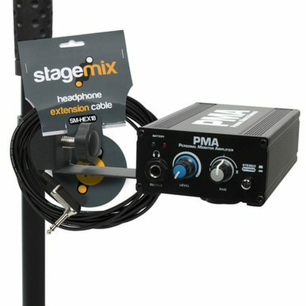 Elite Core PMA Wired in ear Amp System with Cable 18 ft and Clamp Adapter