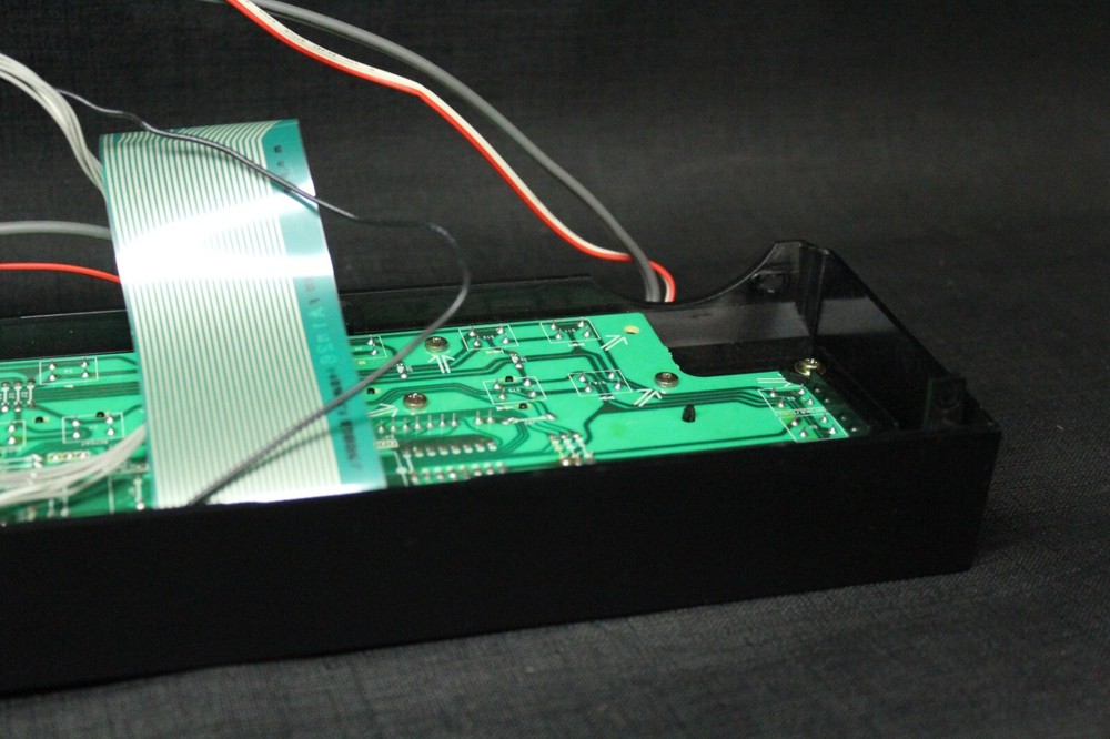 Authentic Sony CDP-350 CD player Front Panel Face plate screen w/ electronics