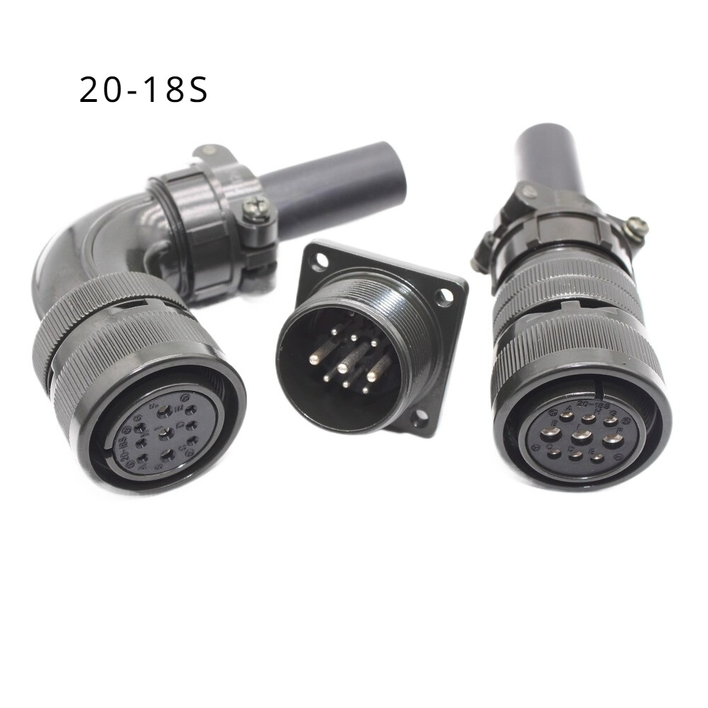 For Yaskawa Mitsubishi Servo Motor Encoder Aviation Plug 4-core/ 9-core /17-core