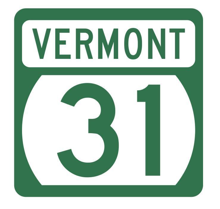 Vermont State Highway 31 Sticker Decal