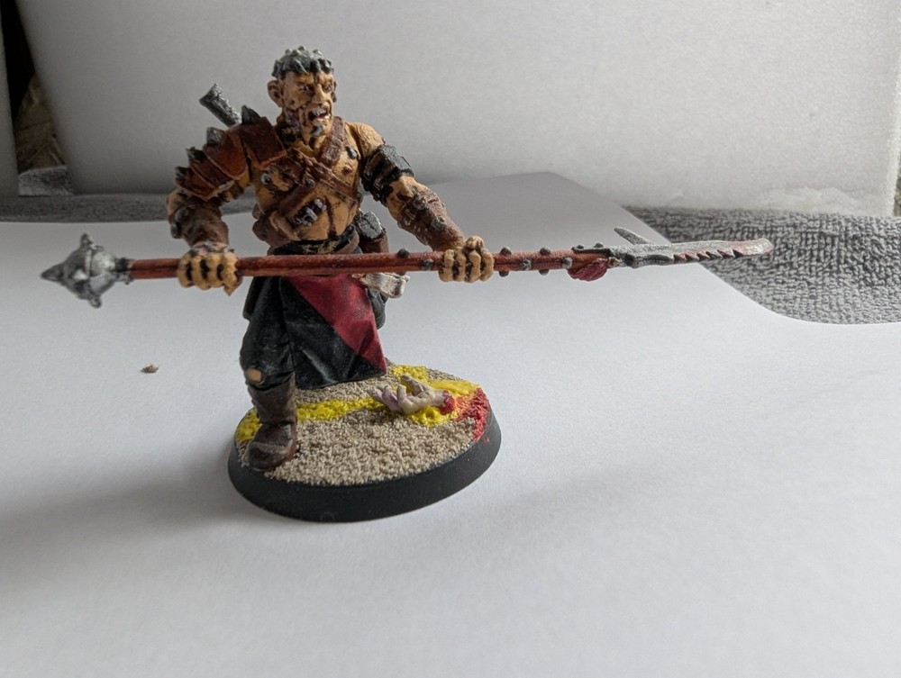 Games Workshop Warhammer 40K 54mm Inquisitor Sergeant Stone Painted OOP