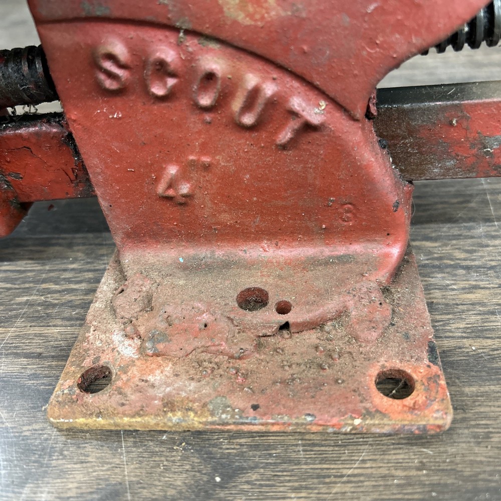 Vintage 4” Scout Vise