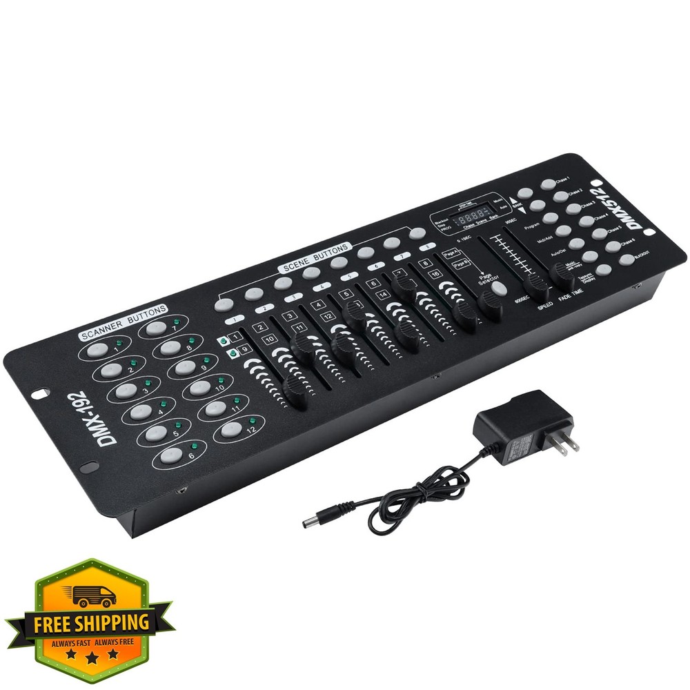 TCFUNDY 192 Channel DMX Controller Light Console