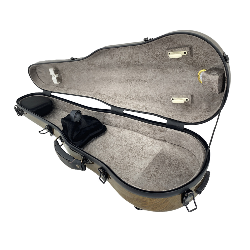 Violin Case 4/4 hard shell Carbon fiber Lightweight Triangle case with Backstrap