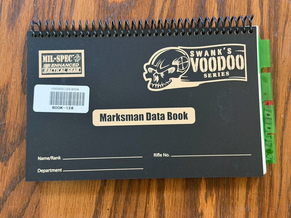 VOODOO TACTICAL Men's Marksman Data Book
