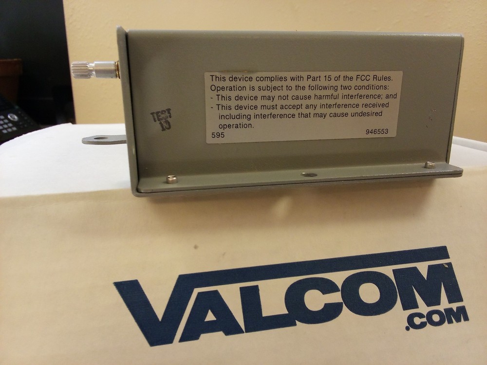 Valcom V-1109RTVA 9-Zone Page Control Intercom - Pre-owned