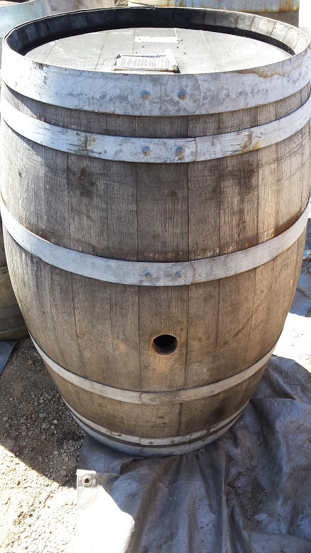 Authentic Used Oak Wine Barrel - Make An Offer