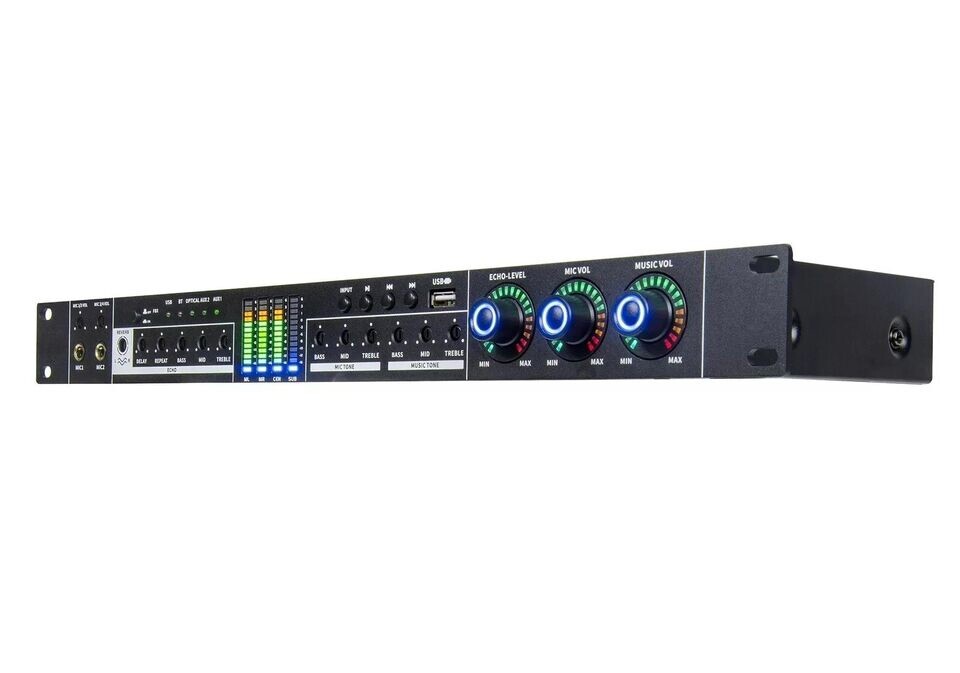 FX 12 Audio Processor Karaoke with digital Effects USB Interface Reverb