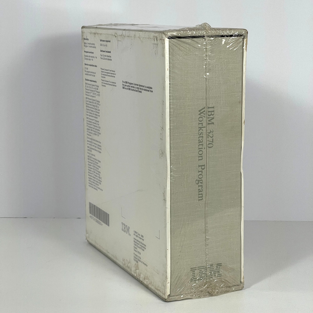SEALED 1988 IBM 3270 Workstation Program Version 1.1 - 3.5" & 5.25" diskettes
