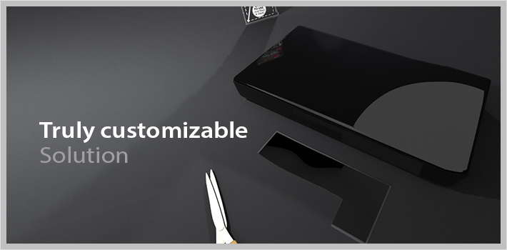 LightDims Sheet Black Out Edition Medium Size Customizable minimal Packaging