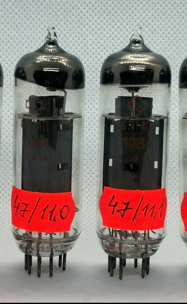 2x 6P14P (7189, 6BQ5 EL84, E84L) USSR OUTPUT PENTODE (NEW, NOS, MATCHED PAIR)