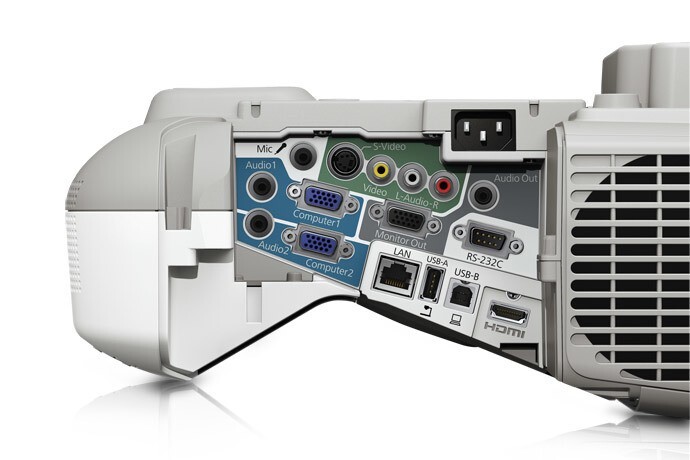 Epson Powerlite 470 Ultra-Short Throw Projector with Wall mount