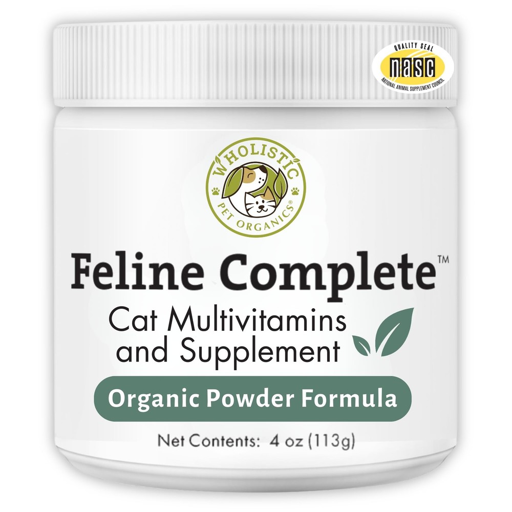Cat Multivitamin Probiotic Powder Digestive Support Supplement 4 oz