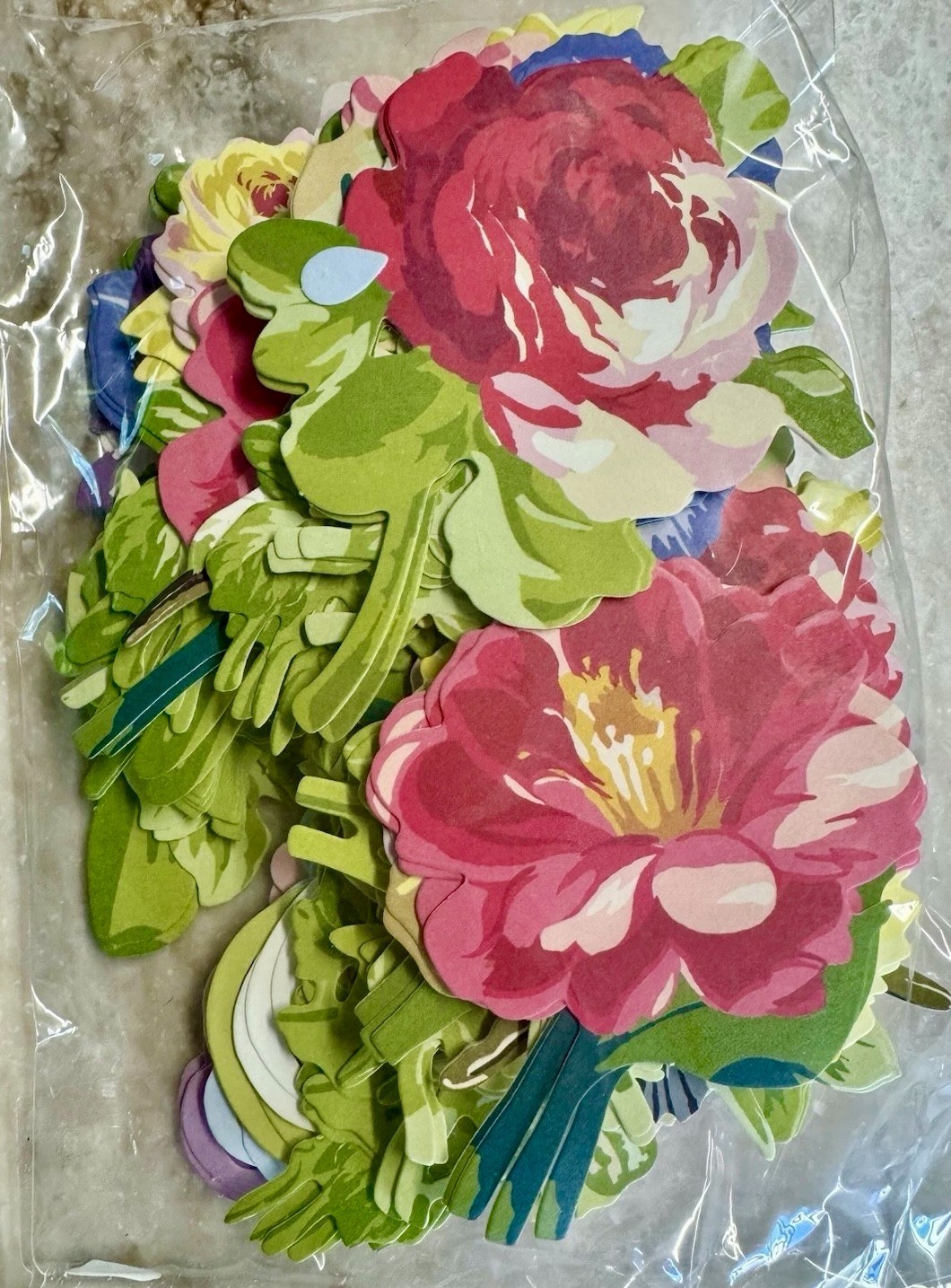 Anna Griffin *WINDOW BOX EMBELLISHMENTS* Set of 272 Cardstock Die Cuts COMPLETE