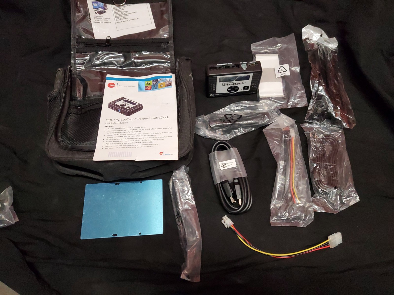 Forensic ultradock writeblocker toolkit,