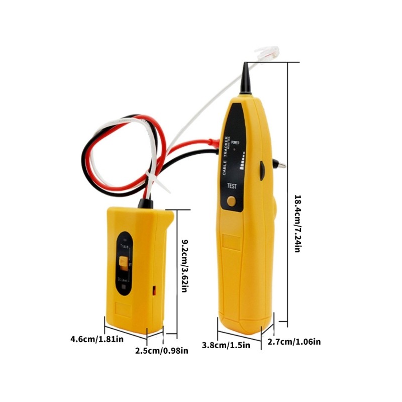 Portable Multifunction Communication Networking Cable Tracer Outgoing Line