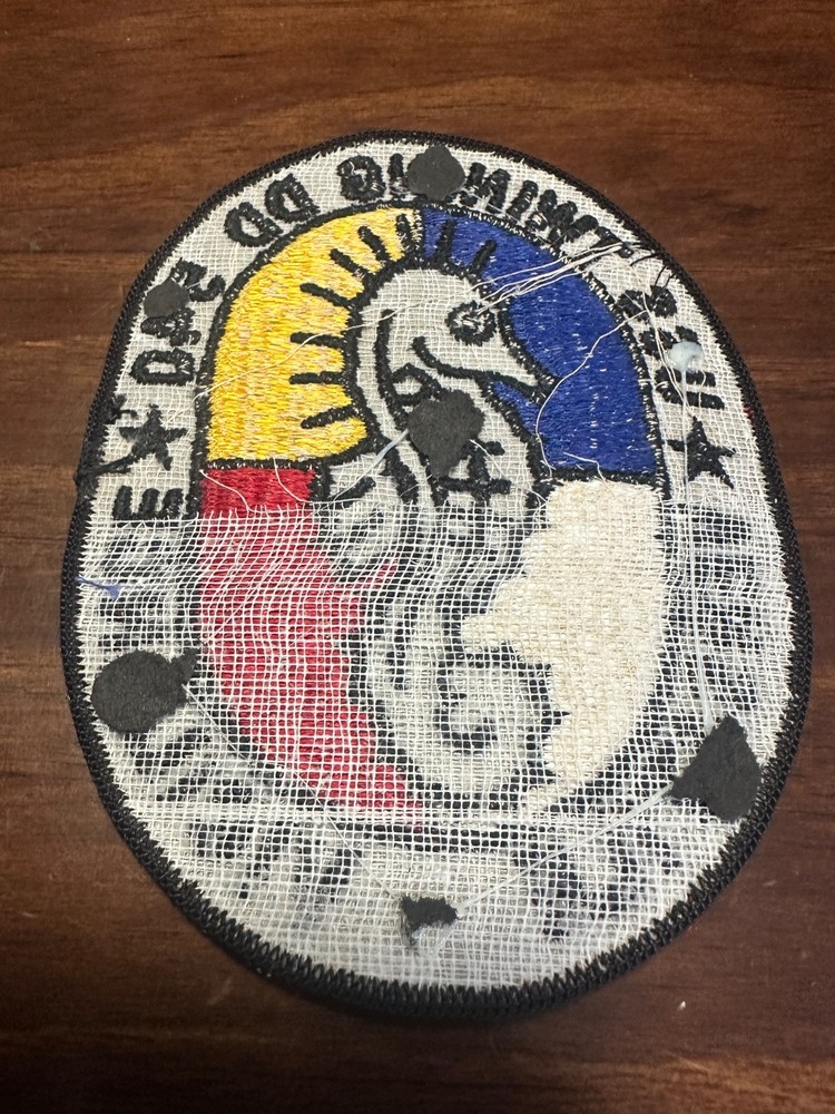 Vintage US Navy USS Twining DD-540 Ship Patch
