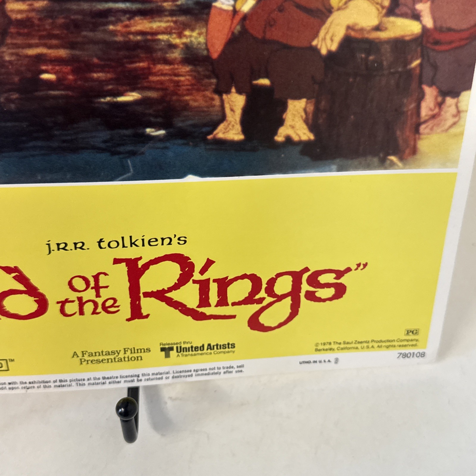 Original 1978 THE LORD OF THE RINGS Movie Lobby Cards -11x14- Set Of 3