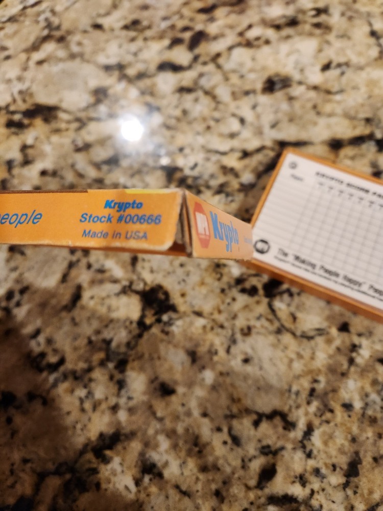 Vintage Krypto by MPH Family Arithmetic Math Game Complete - Pre-Owned