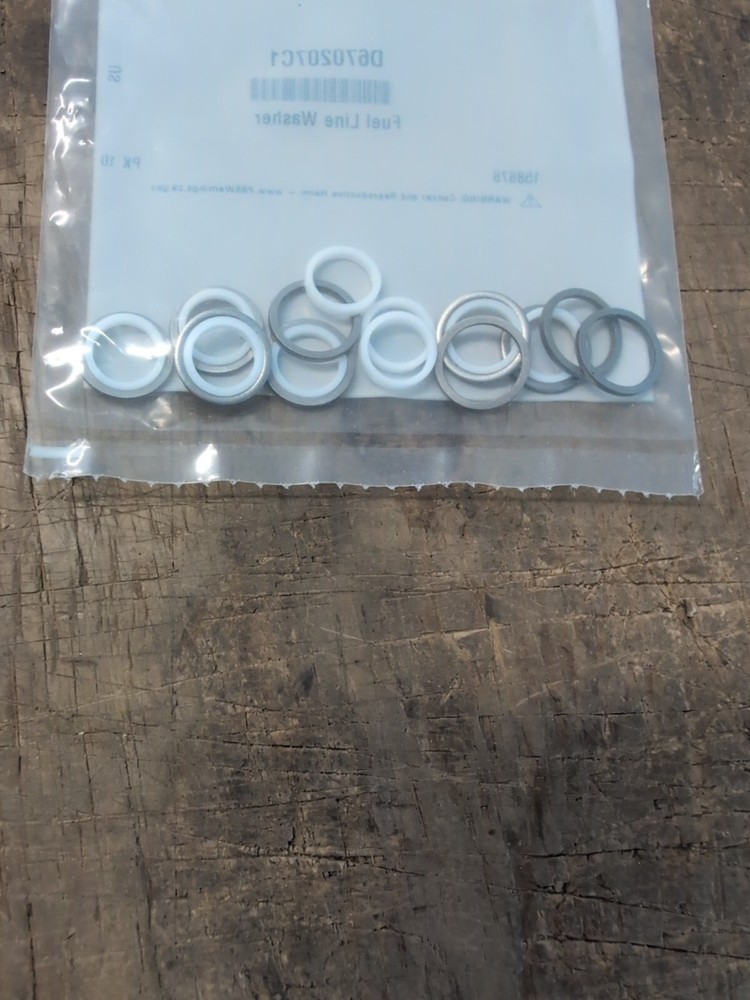 nylon insert fuel line washer 10 pak 670207c1